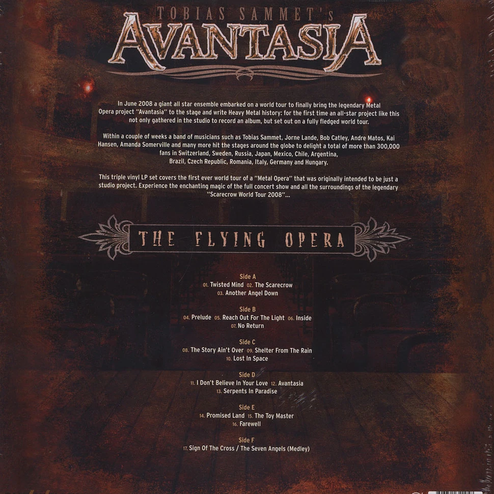 Avantasia - The Flying Opera (3Lp)