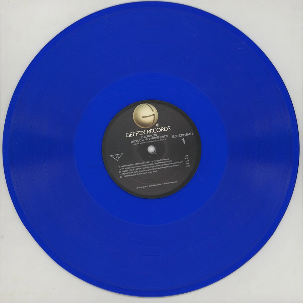 The Roots - Do You Want More?!!!??! Blue Vinyl Edition