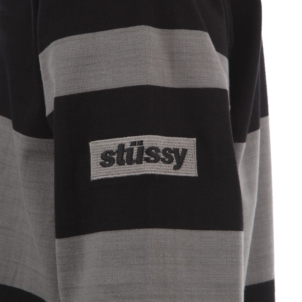 Stüssy - Stripe Team Rugby Polo Shirt