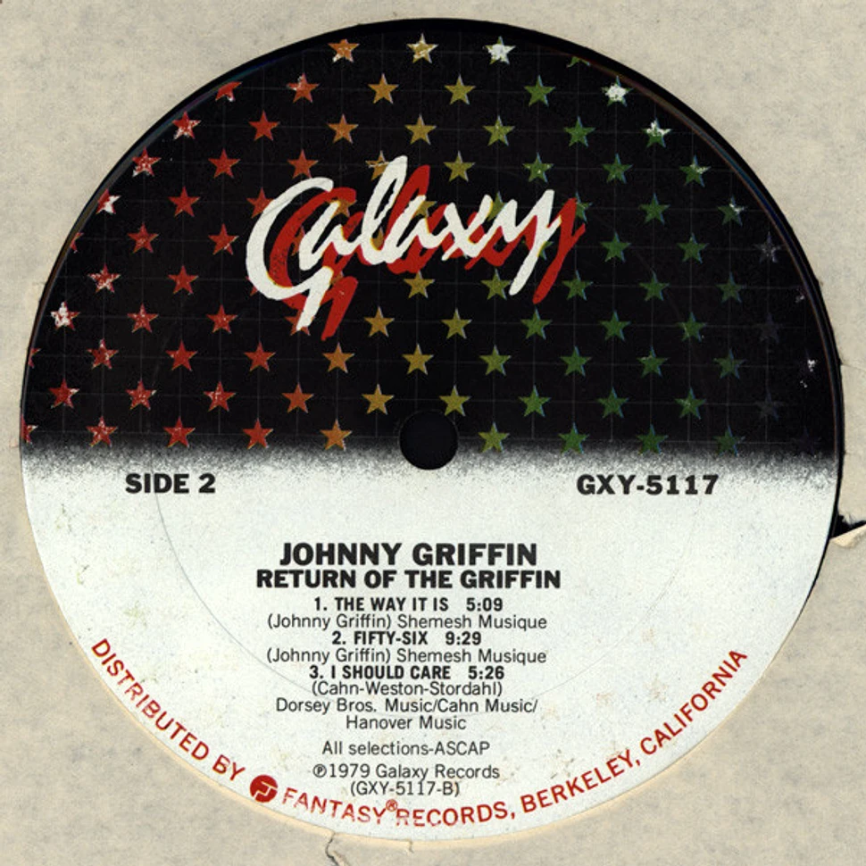 Johnny Griffin - Return Of The Griffin