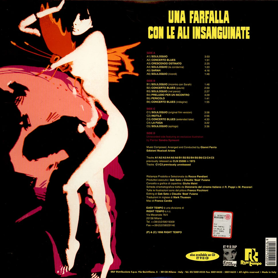 Gianni Ferrio - Una Farfalla Con Le Ali Insanguinate (Original Soundtrack)