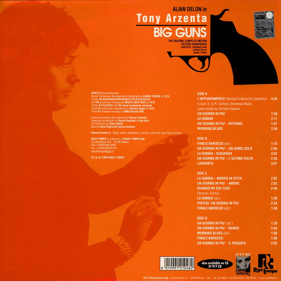 Gianni Ferrio - Tony Arzenta - Big Guns (Original Soundtrack)