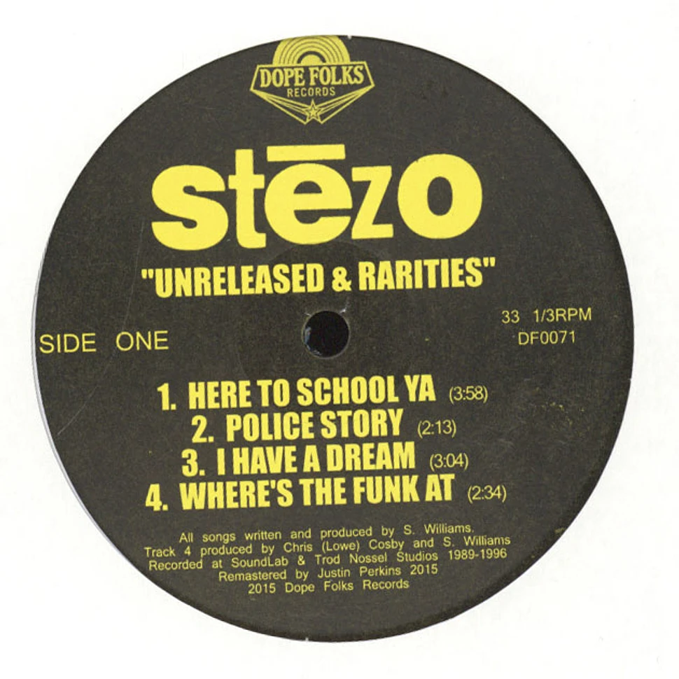 Stezo - Unreleased & Rarities