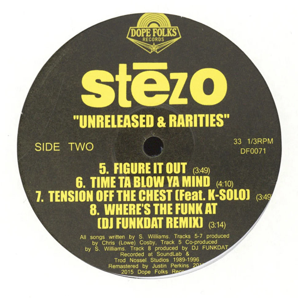 Stezo - Unreleased & Rarities