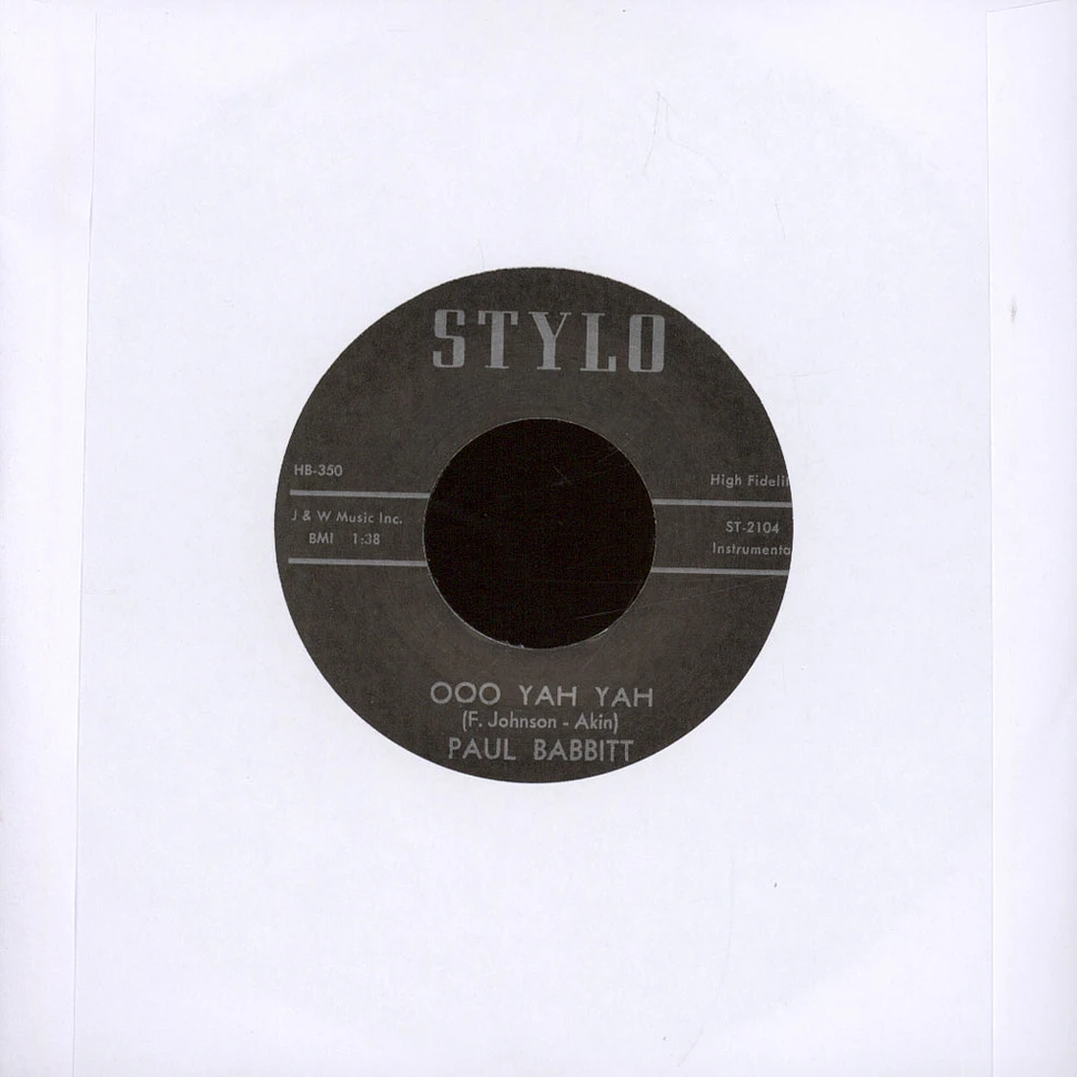 Paul Babbitt - Ohh Yah Yah/shade Blue