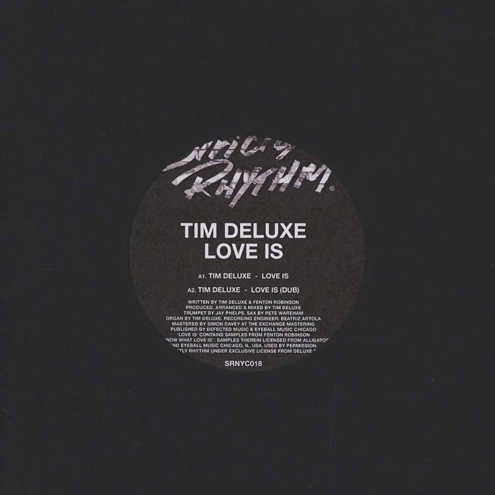 Tim Deluxe - Love Is