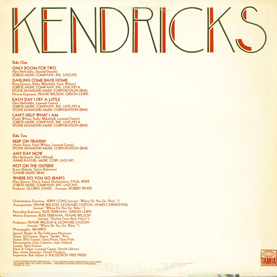 Eddie Kendricks - Eddie Kendricks