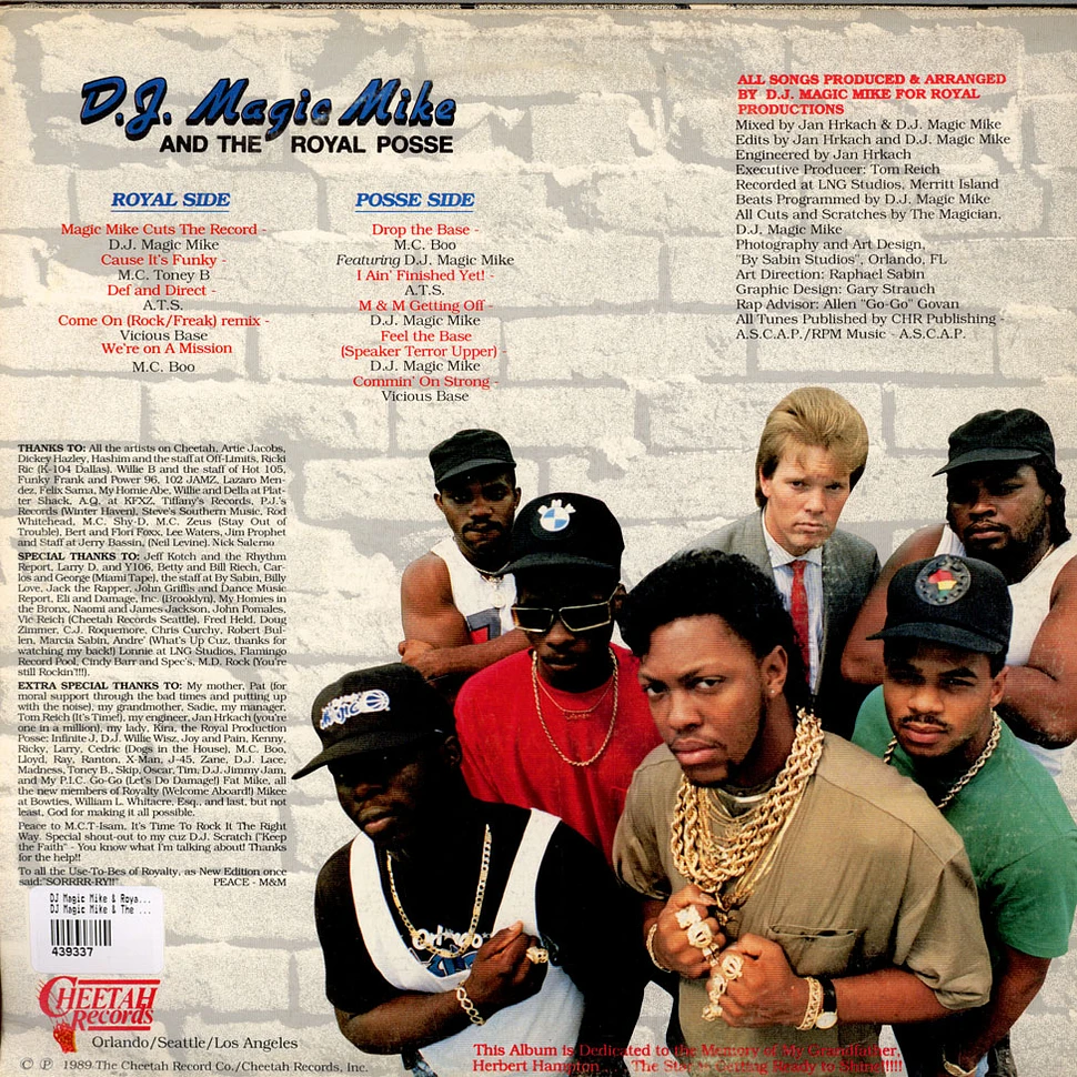 DJ Magic Mike and the Royal Posse - D.J. Magic Mike And The Royal Posse