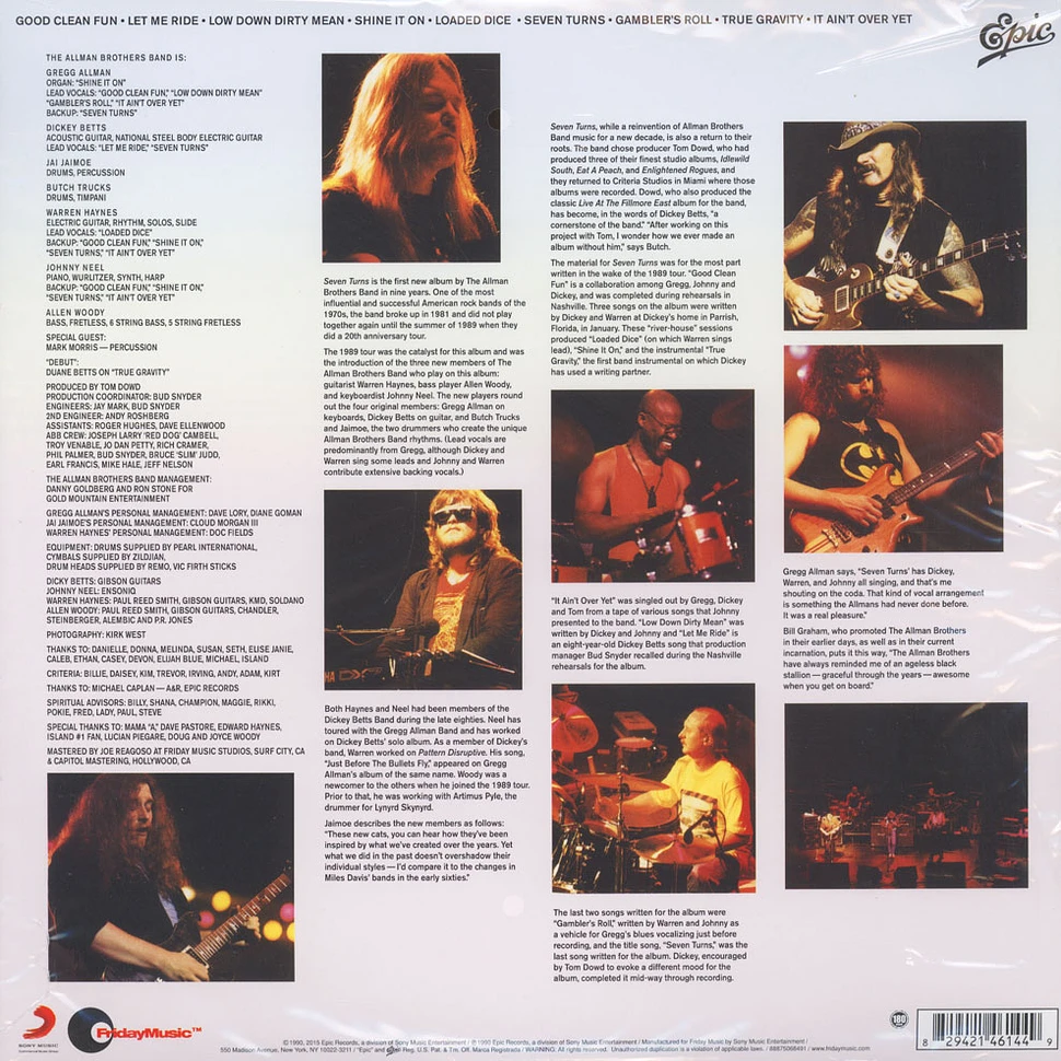 Allman Brothers Band - Seven Turns