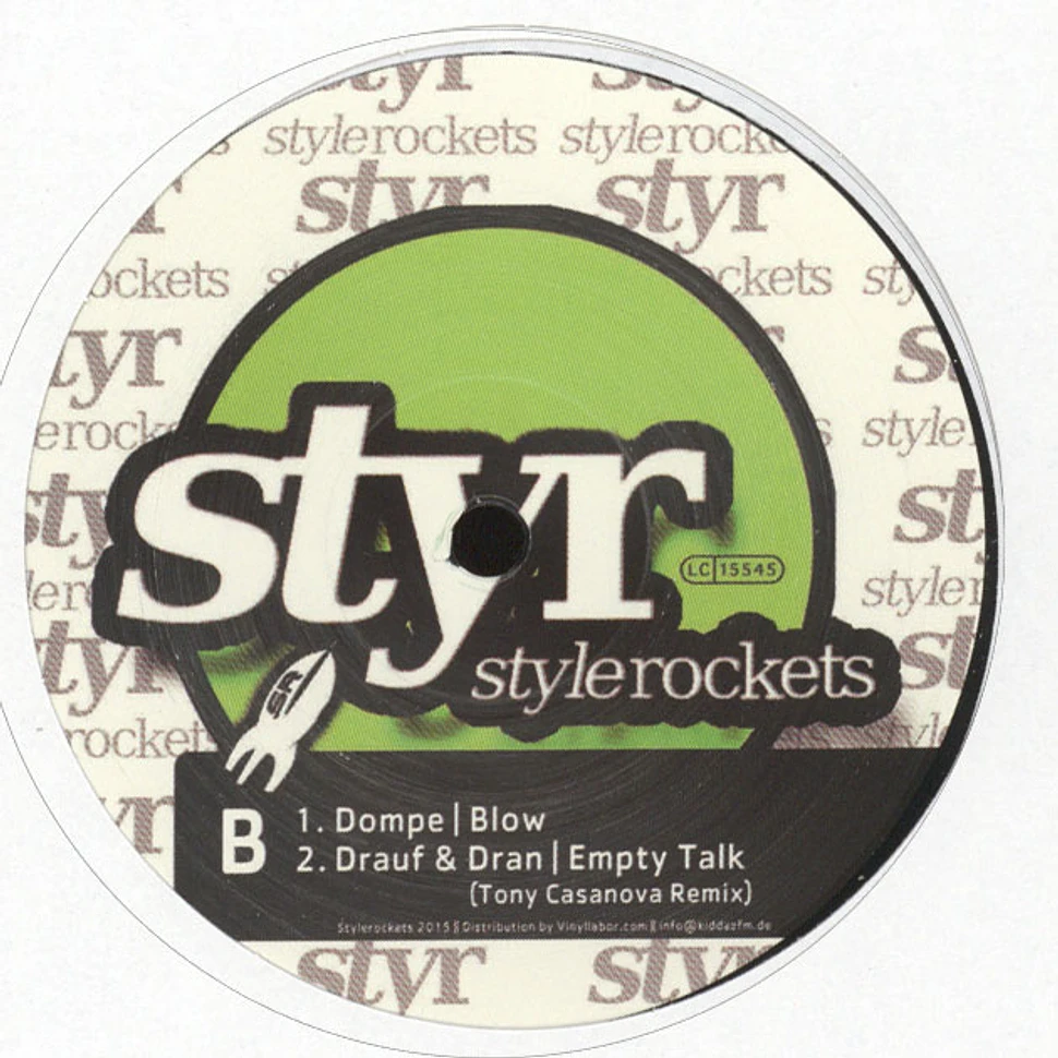 Pmx Soundz, Dompe, Drauf & Dran - Stylerockets