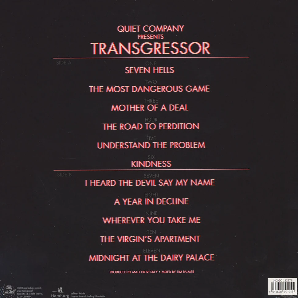 Quiet Company - Transgressor