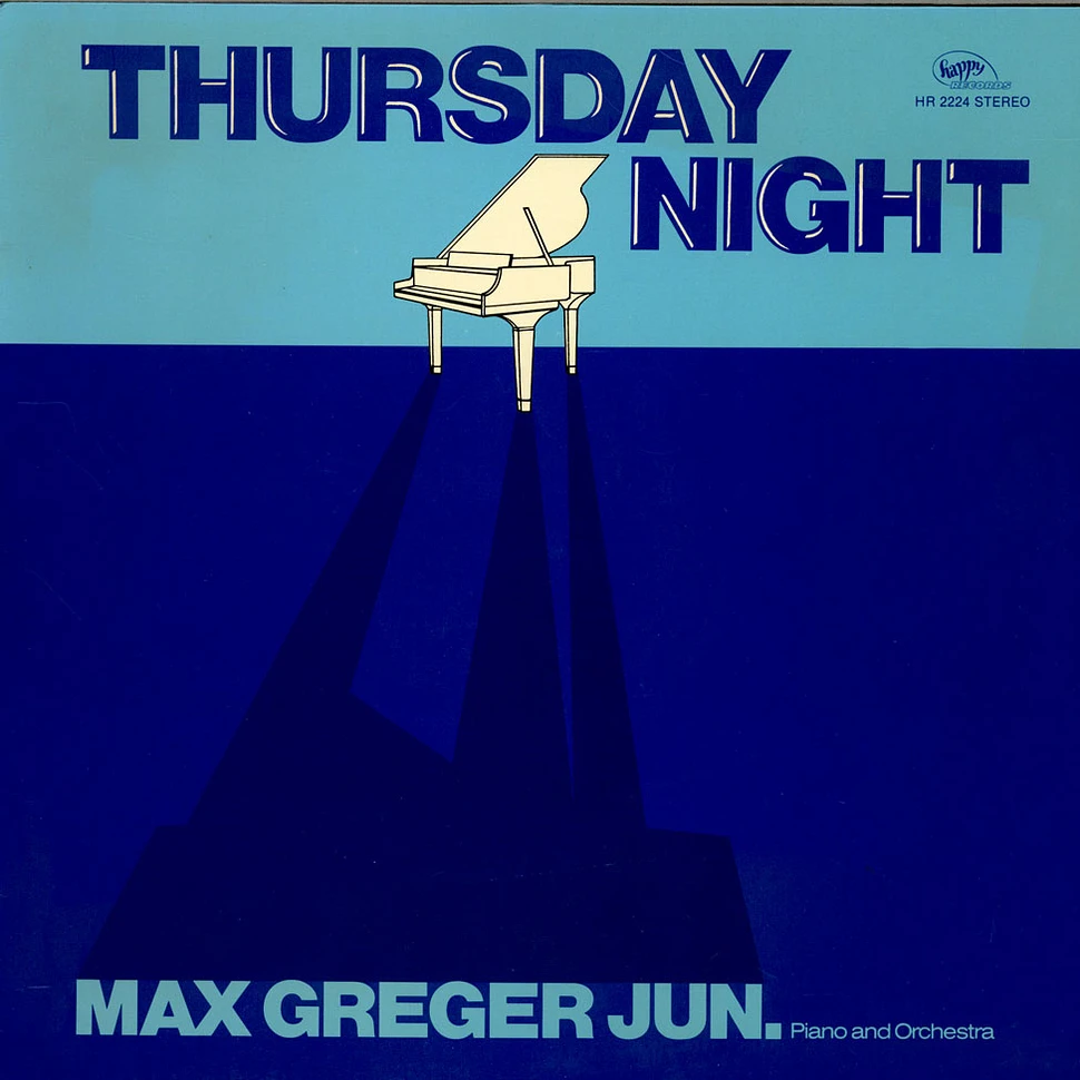 Max Greger Jr. - Thursday Night
