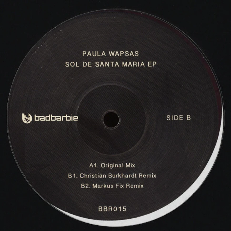Paula Wapsas - Sol De Santa Maria Feat. Christian Burkhardt
