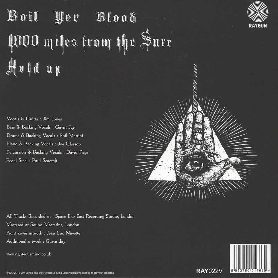Jim Jones & The Righteous Mind - Boil Yer Blood