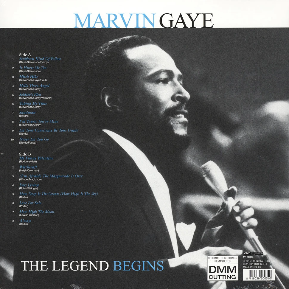 Marvin Gaye - Stubborn Kind Of Fellow - The Legend Begins
