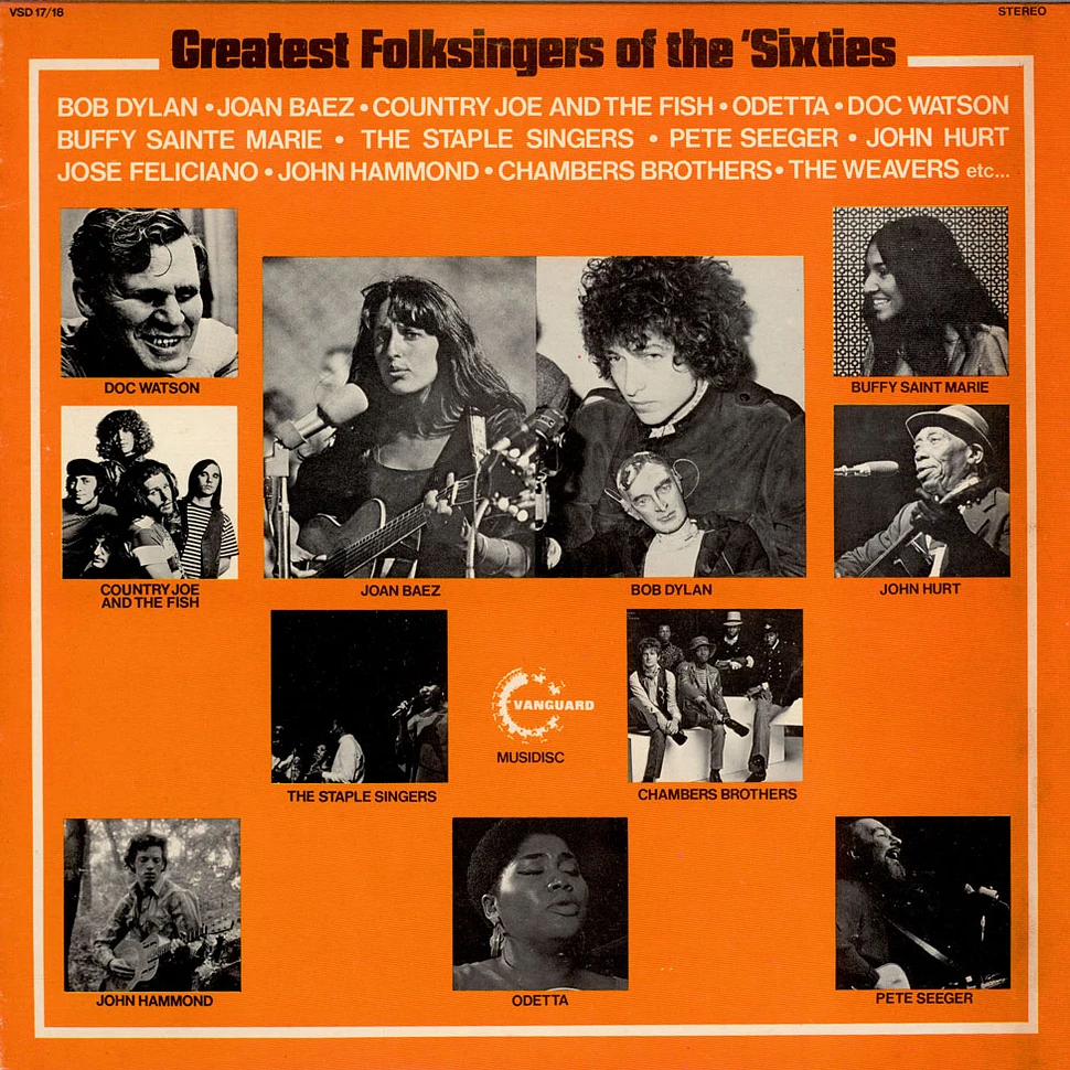 V.A. - Greatest Folksingers Of The 'Sixties