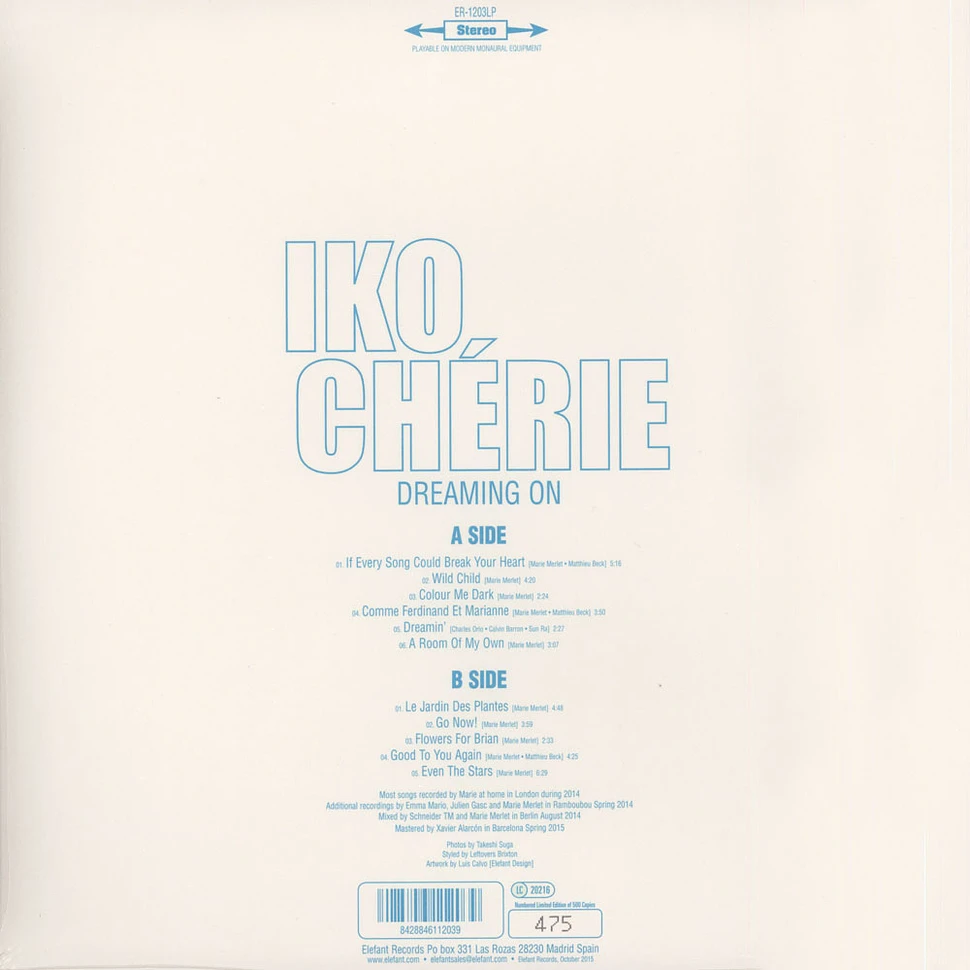 Iko Cherie - Dreaming On