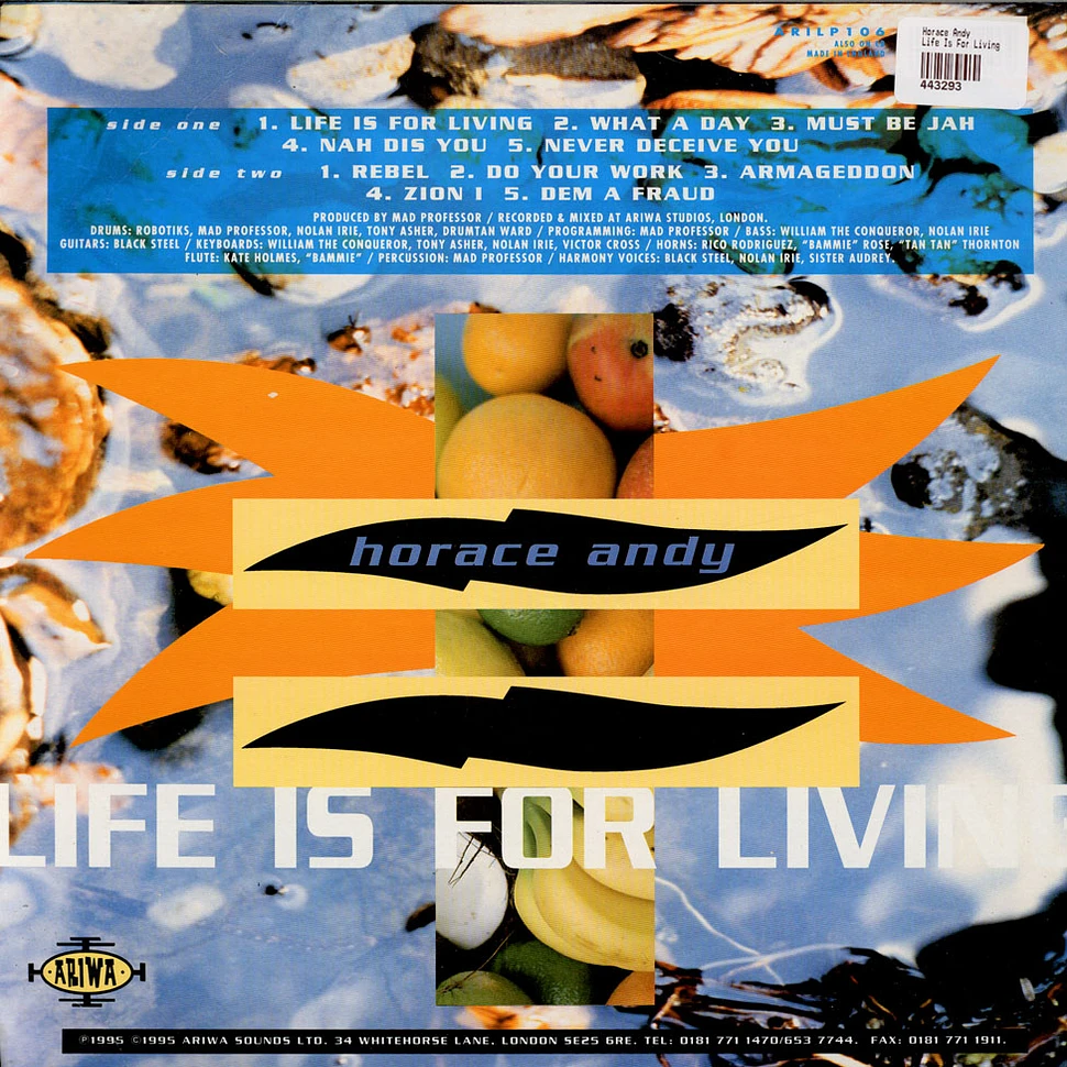 Horace Andy - Life Is For Living