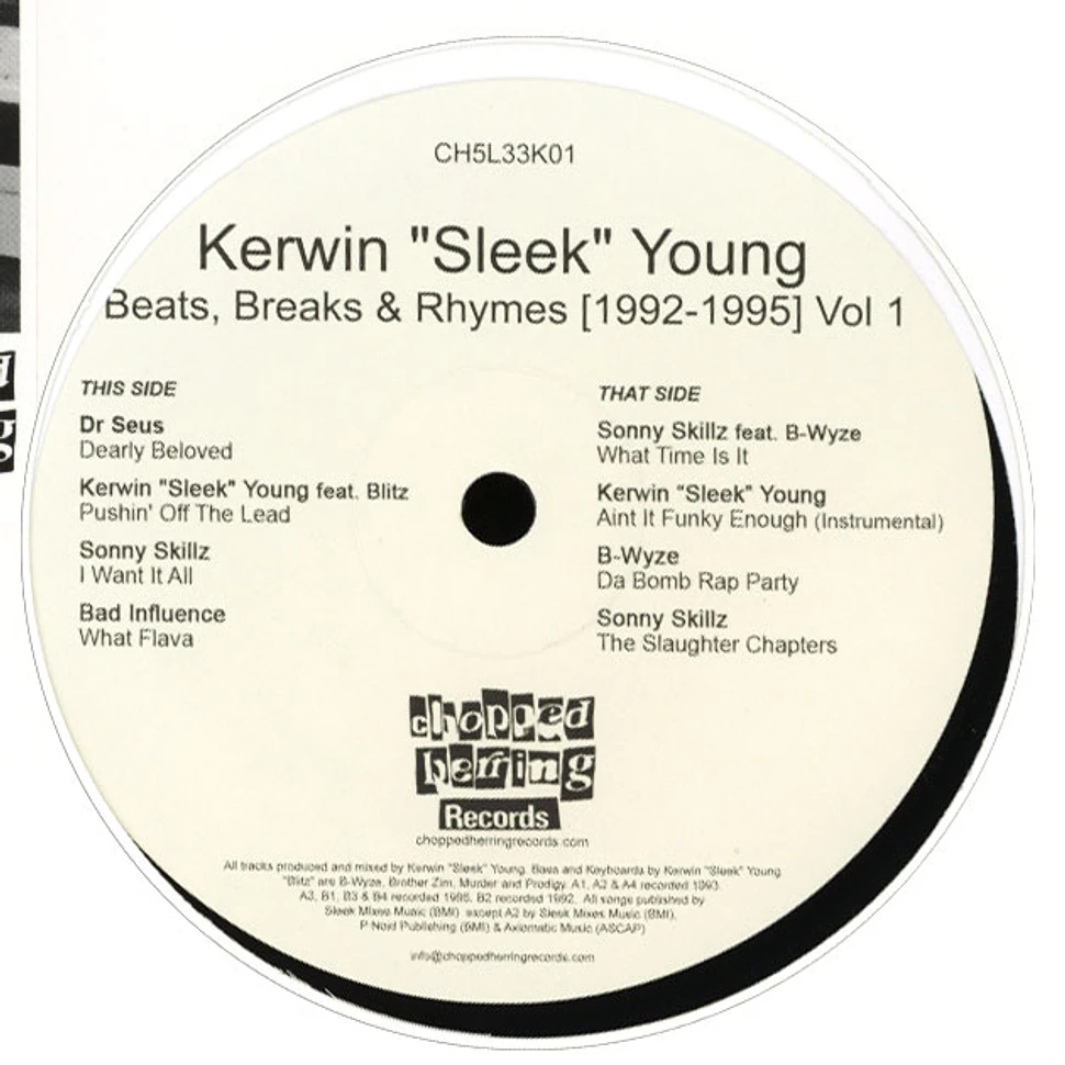 Kerwin "Sleek" Young - Beats , Breaks & Rhymes 1992 - 1995 Volume 1