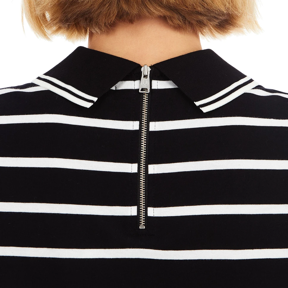 Fred Perry - Flat Knit Collar Stripe T-Shirt