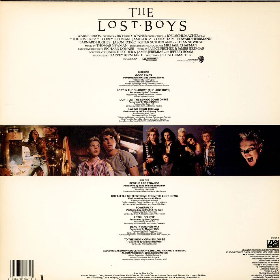 V.A. - The Lost Boys - Original Motion Picture Soundtrack