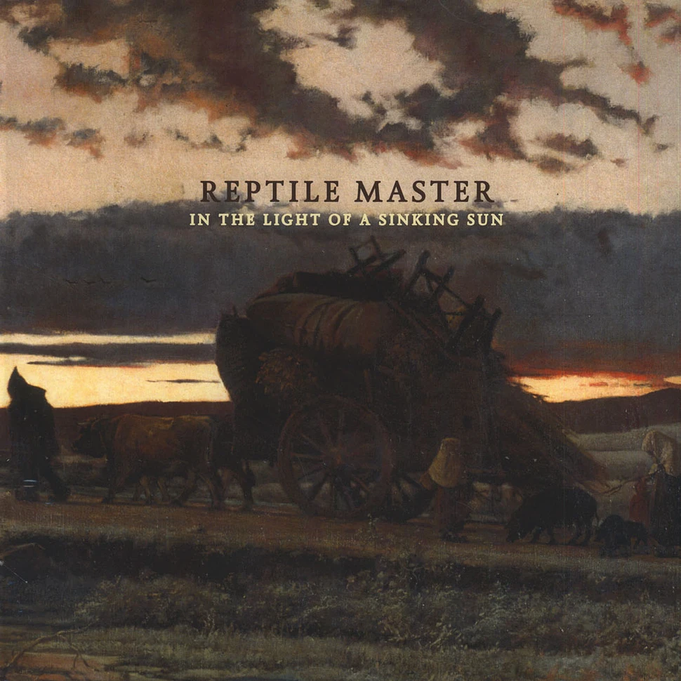 Reptile Master - In The Light Of A Sinking Sun Black Vinyl Edition