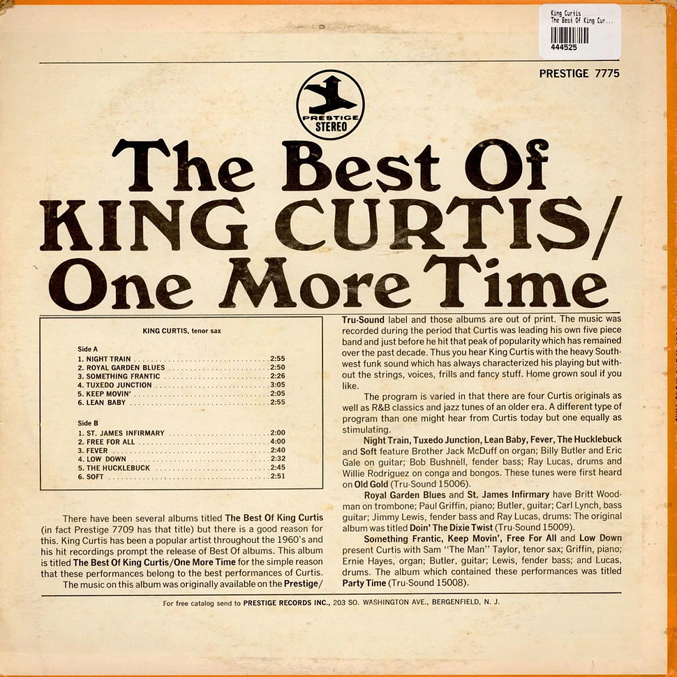 King Curtis - The Best Of King Curtis / One More Time