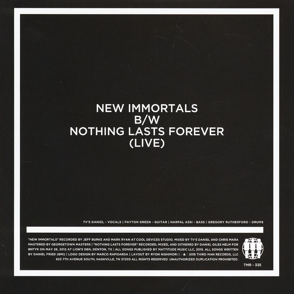 Video - New Immortals / Nothing Lasts Forever