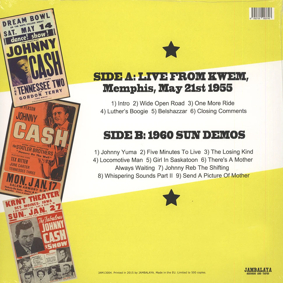 Johnny Cash - Wide Open Road: 1960-1962 Rarities