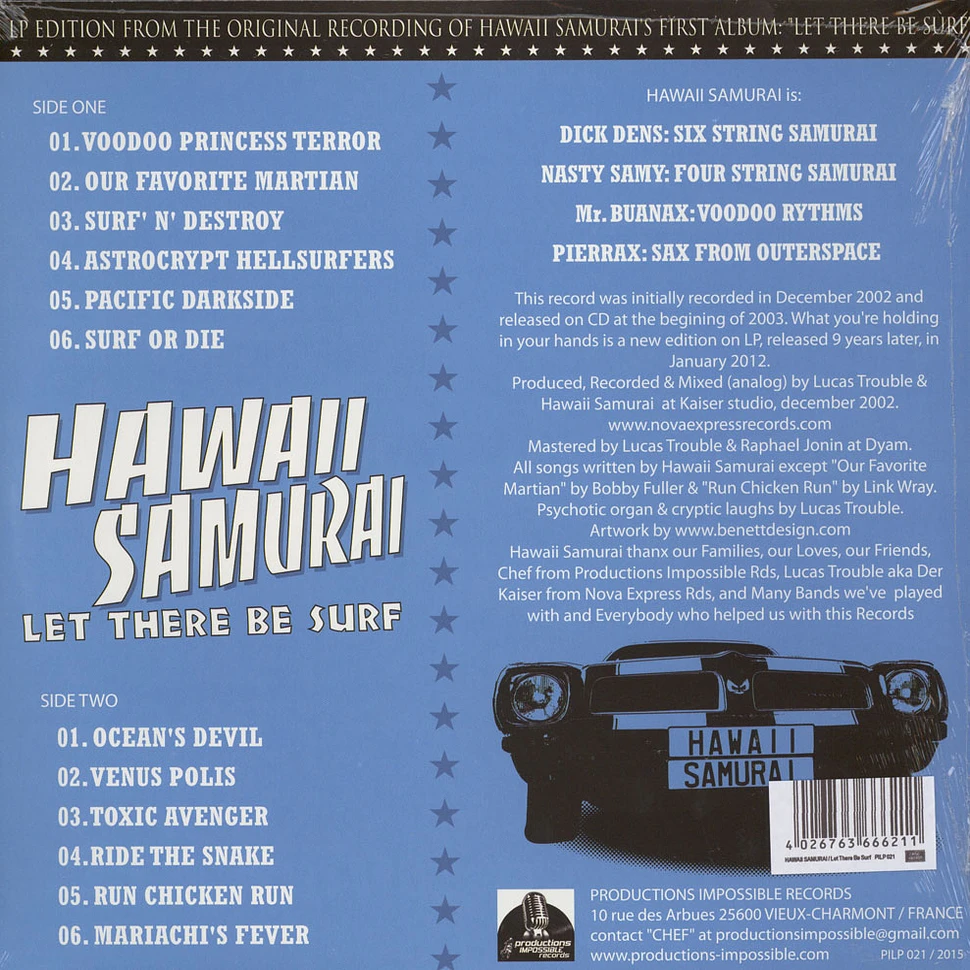 Hawaii Samurai - Let There Be Surf