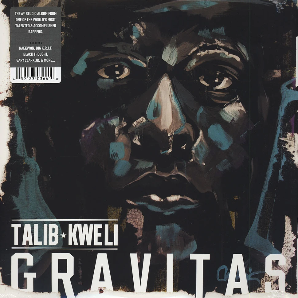 Talib Kweli - Gravitas White Blue Splatter Vinyl Edition