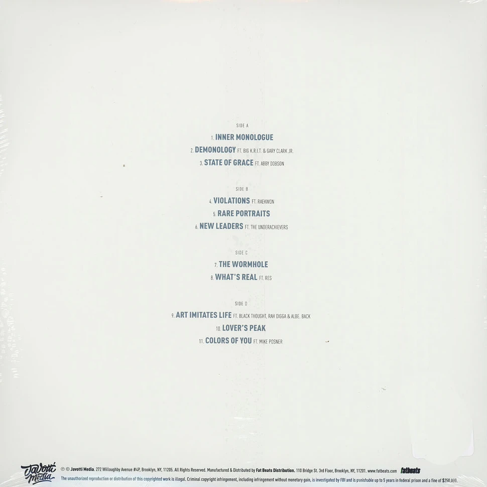 Talib Kweli - Gravitas White Blue Splatter Vinyl Edition