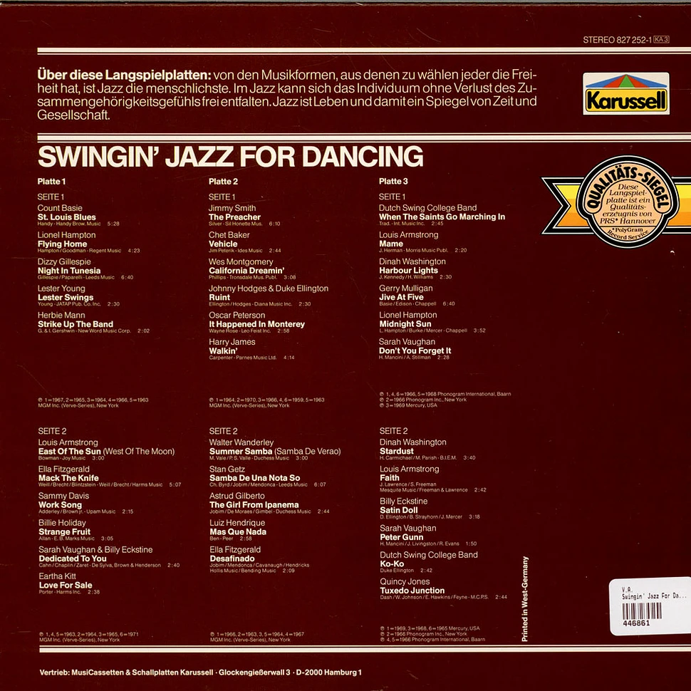 V.A. - Swingin' Jazz For Dancing