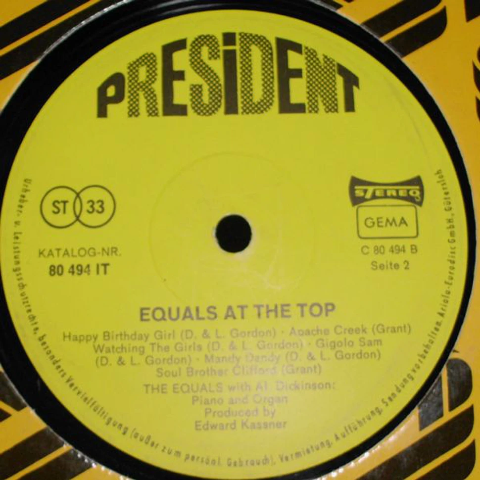 The Equals - Equals At The Top
