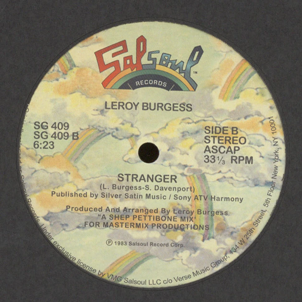 Leroy Burgess - Heartbreaker / Stranger