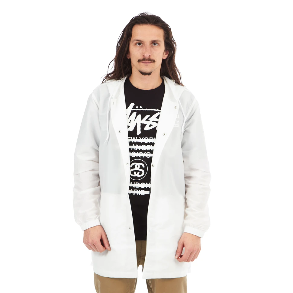 Stüssy - Long Hooded Coach Jacket