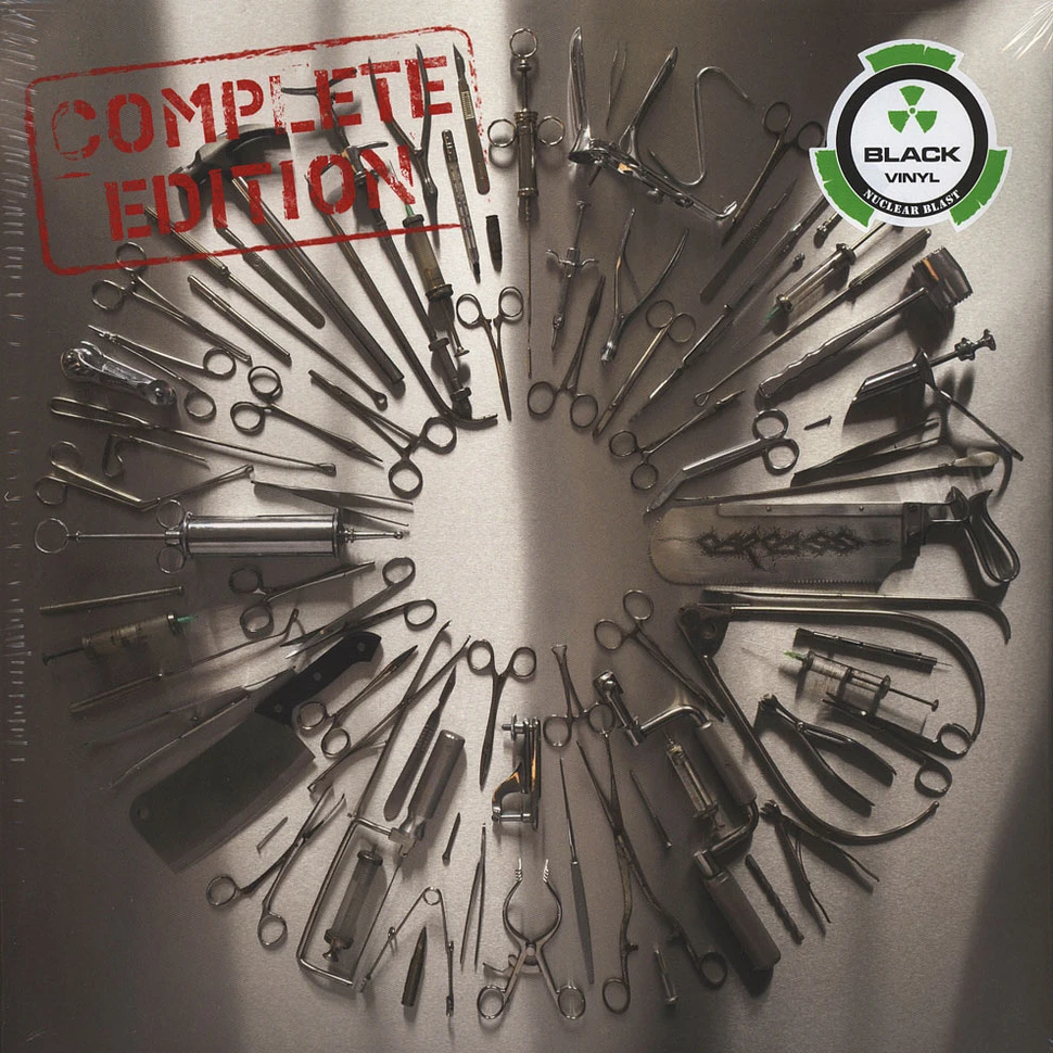 Carcass - Surgical Steel Complete Black Vinyl Edition