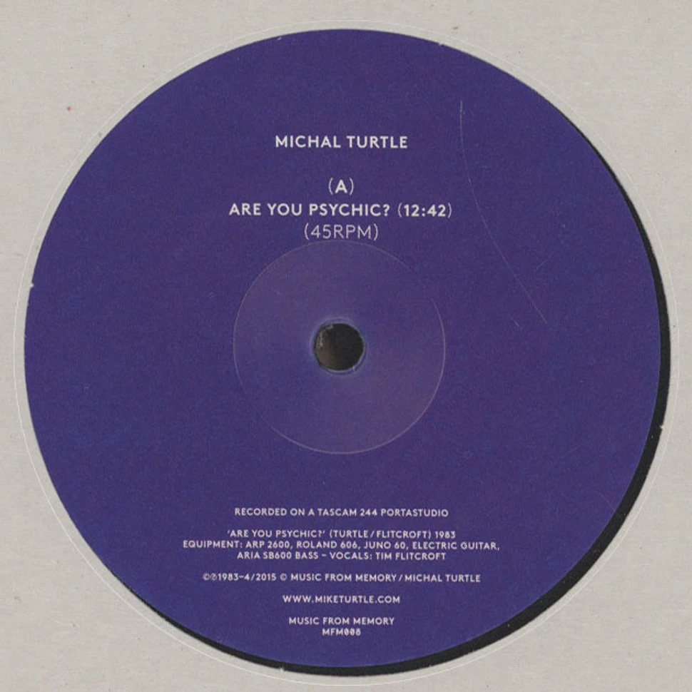 Michal Turtle - Are You Psychic? / Astral Decoy