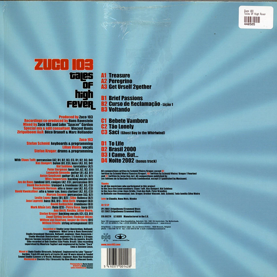 Zuco 103 - Tales Of High Fever