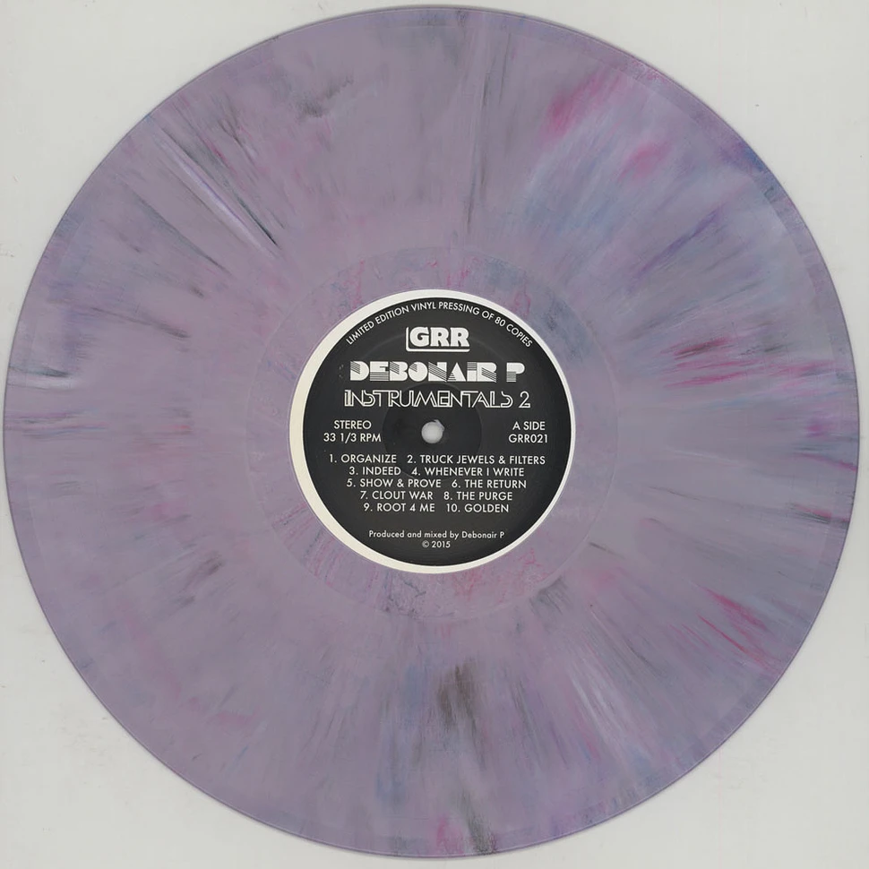 Debonair P - Instrumentals 2 Random Colored Vinyl Edition
