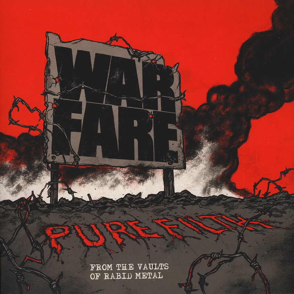 Warfare - Pure Filth: From The Vaults Of Rabid Metal Black Vinyl Edition