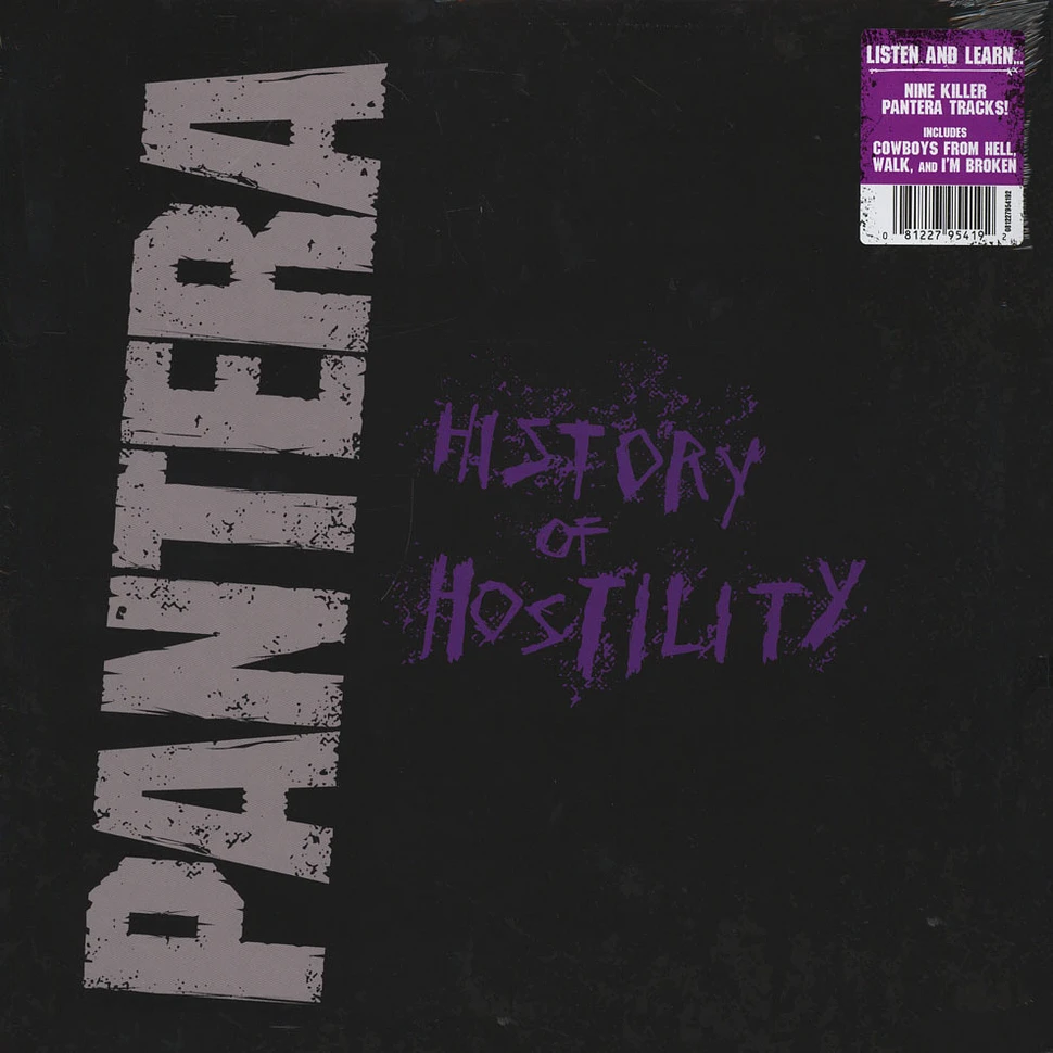 Pantera - History Of Hostillity