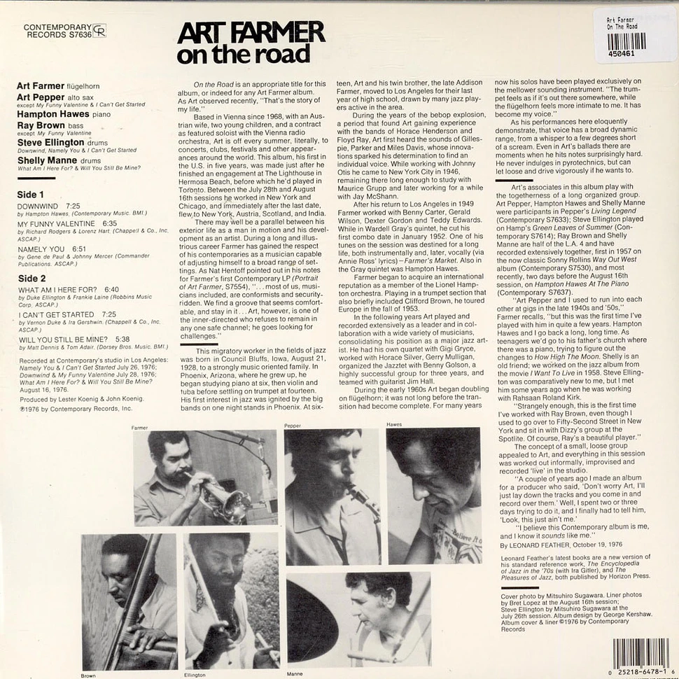 Art Farmer - On The Road