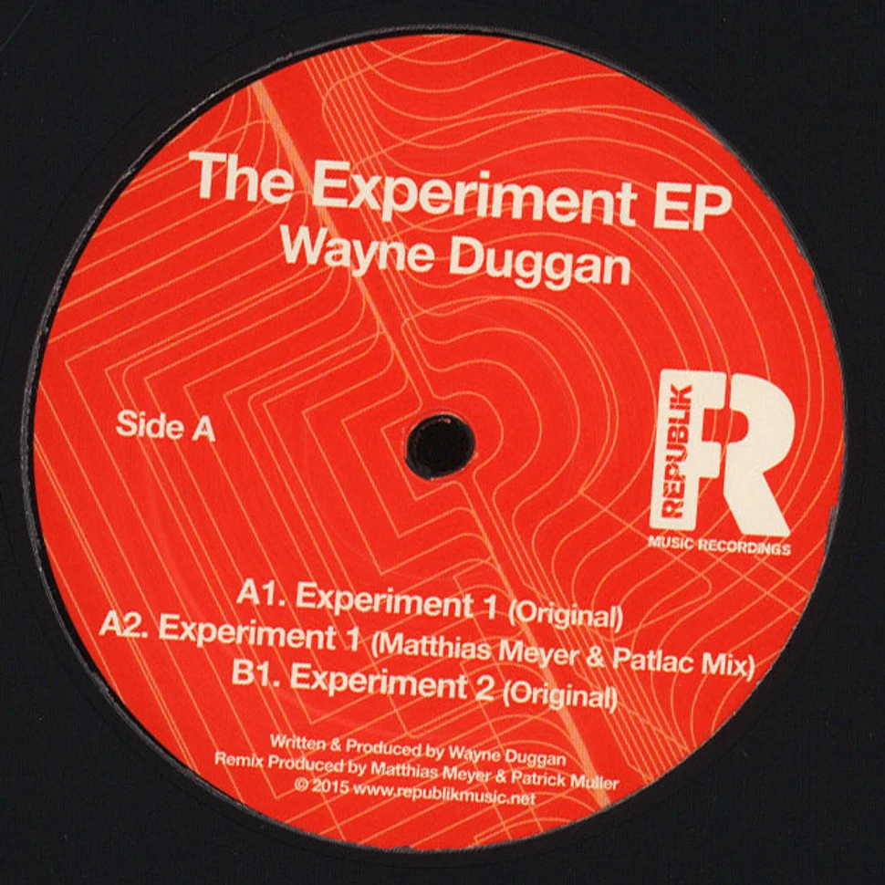 Wayne Duggan - The Experiment EP