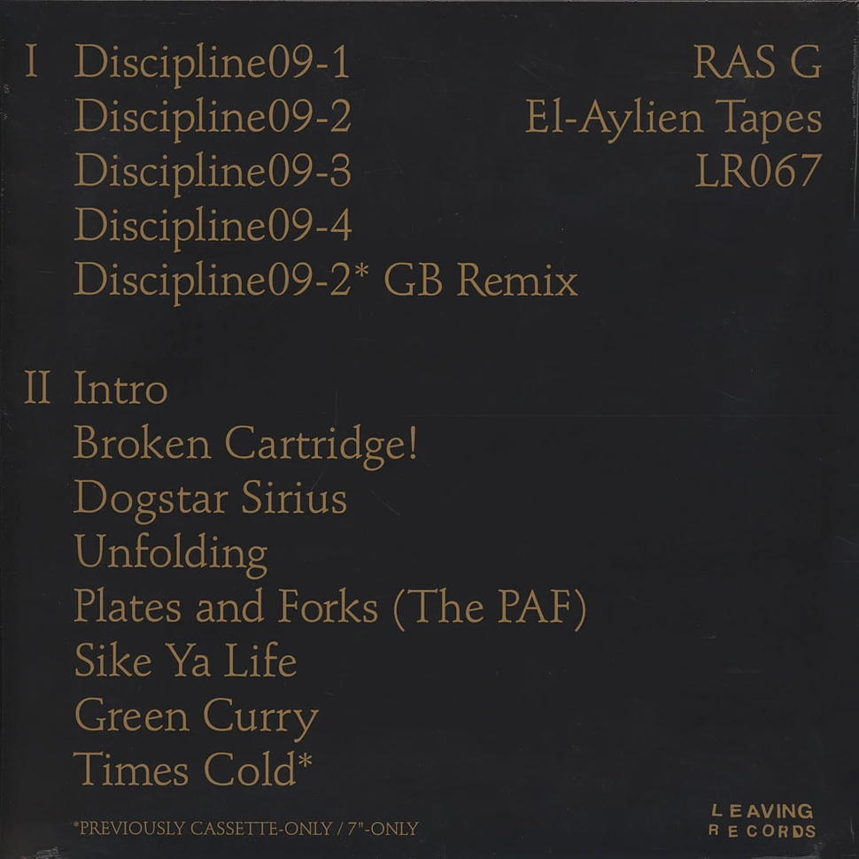 Ras G - The El-Aylien Tapes Volume 1 & 2