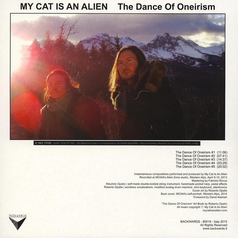 My Cat Is An Alien - The Dance Of Oneirism