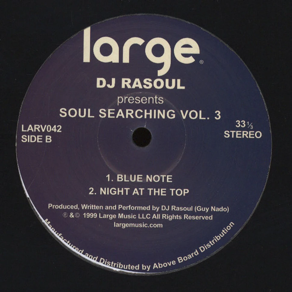 DJ Rasoul - Soul Searching Volume 3
