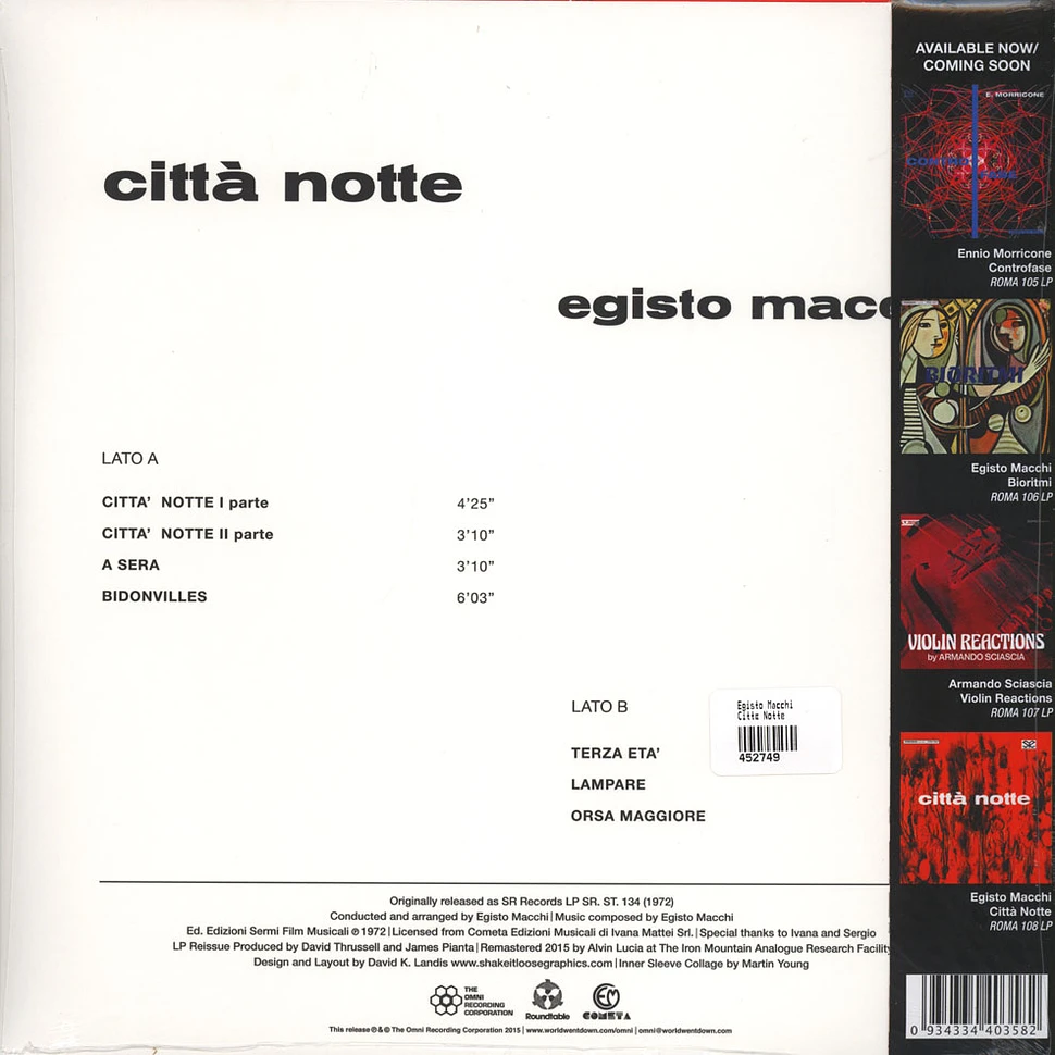 Egisto Macchi - Città Notte