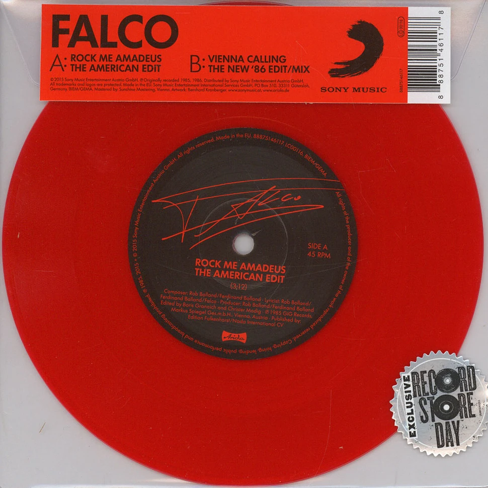 Falco - Rock Me Amadeus / Vienna Calling