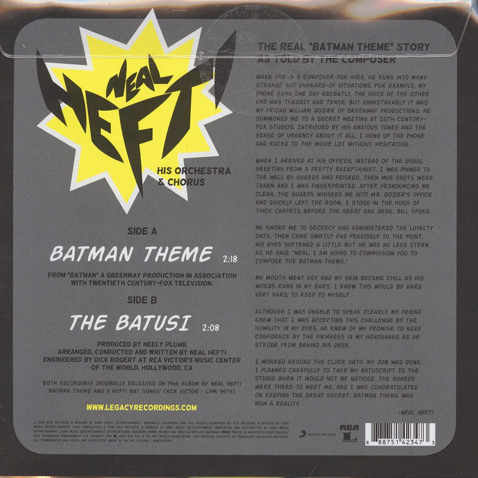 Neal Hefti - Batman Theme / The Batusi